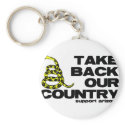 take back our country keychains
