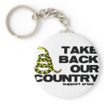 take back our country keychains