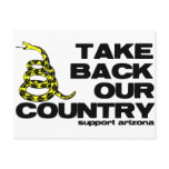 take back our country postcards