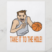 Take It To The Hole Personalized Flyer
