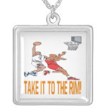 Take It To The Rim Personalized Necklace