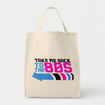 Take me Back to the 80s Canvas Bags