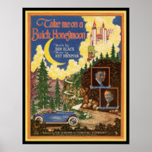 Take me on a Honeymoon Poster