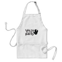 take me to your party aprons