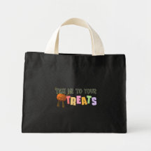 Take Me To Your Treats Canvas Bag