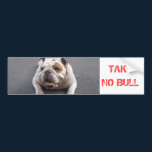 Take No Bull Bumper Sticker bumper stickers