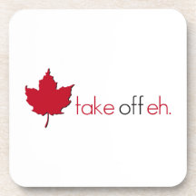 Take Off Eh Drink Coasters
