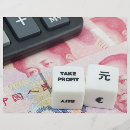 Take Profit Chinese Yuan Custom Flyer