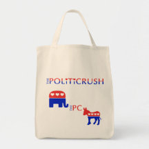 Take the PolitiCrush shopping! Tote Bags