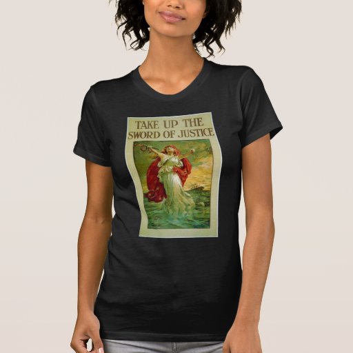 Take Up the Sword of Justice by Bernard Partridge Shirts