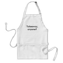 Takeaway, anyone? aprons