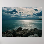 Taken from the promenade at La Carihuela Posters