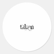 Taken Sticker
