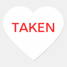 TAKEN STICKER