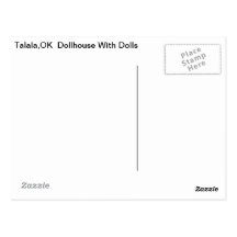 Talala Dollhouse with Dolls Postcards