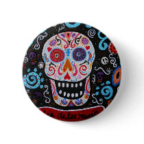 TALAVERA SKULL DIA DE LOS MUERTOS PINS