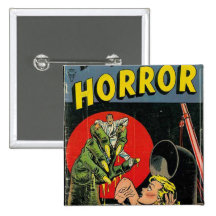 Tales of Horror comic Button
