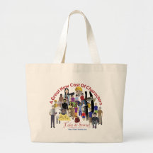 Tales & Stories Cast Of Characters Tote Bag