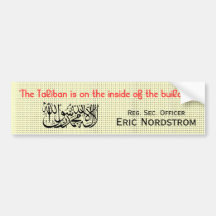 Taliban - Libya Bumper Sticker