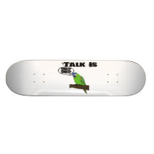 Talk Is Cheep Cheep Custom Skateboard