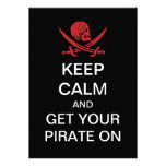 Talk Like A Pirate Day Party Invitations