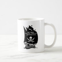 Talk Like A Pirate Day Ship Coffee Mug