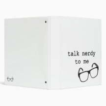 Talk Nerdy to Me Binder