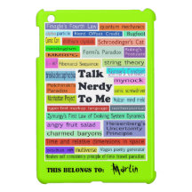 Talk Nerdy to Me ipad mini case