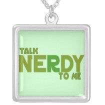 Talk Nerdy to me Personalized Necklace