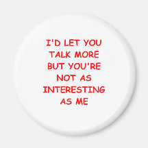 TALK.png Refrigerator Magnet