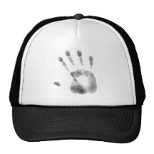 Talk to the Hand Mesh Hat