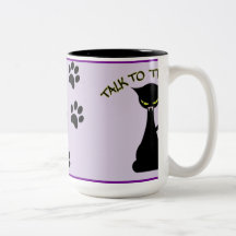 Talk To The Paw Mug