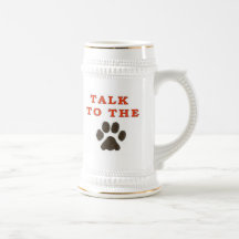 TALK TO THE PAW MUG