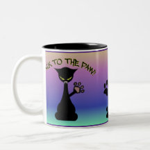 Talk To The Paw Mug