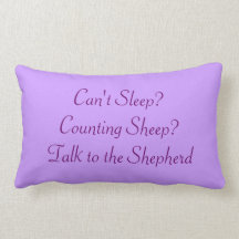 Talk to the Shepherd Pillow