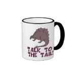 Talk to the Tail DInosaur mugs
