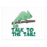 Talk to the Tail Lizzard Iguana Post Card
