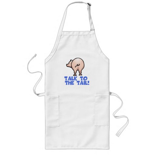 Talk to the Tail Piggy Pig Apron