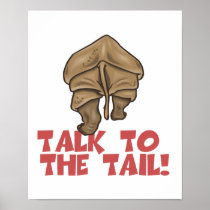 Talk to the Tail Rhino Print