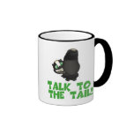 Talk to the Tail Skunk mugs