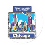 TALKIN-BOUT-WILLIS ROUND STICKER