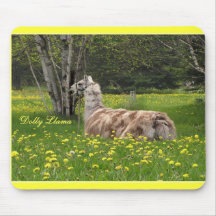 Talking Llama Mousepad
