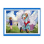 Talking to Mother Goose Postcard