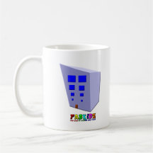 Tall Building of Hope Personalised Children's Mug