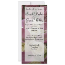 Tall calla lily invite