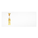 Tall Cute Giraffe. Cartoon Animal. Custom Invites