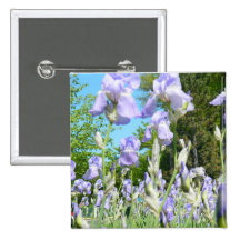 Tall Lavender Freesia Pin