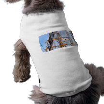 Tall Ship Dog T Shirt