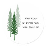 Tall Trees Address Stickers