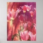 Tall Tulips Art Poster/Print